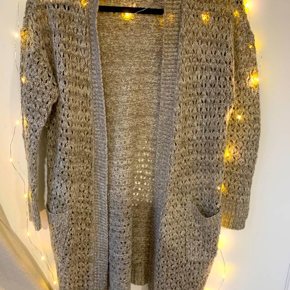 Knit cardigan